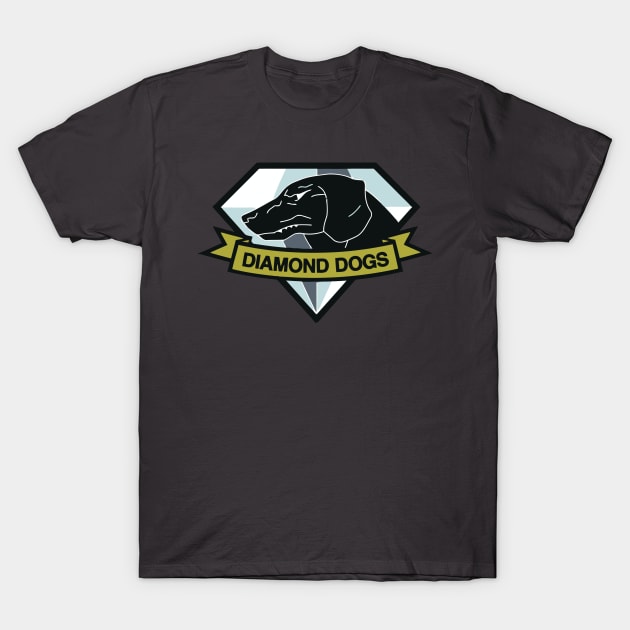 Diamond Dogs - Metal Gear Solid 5 T-Shirt by mozarellatees